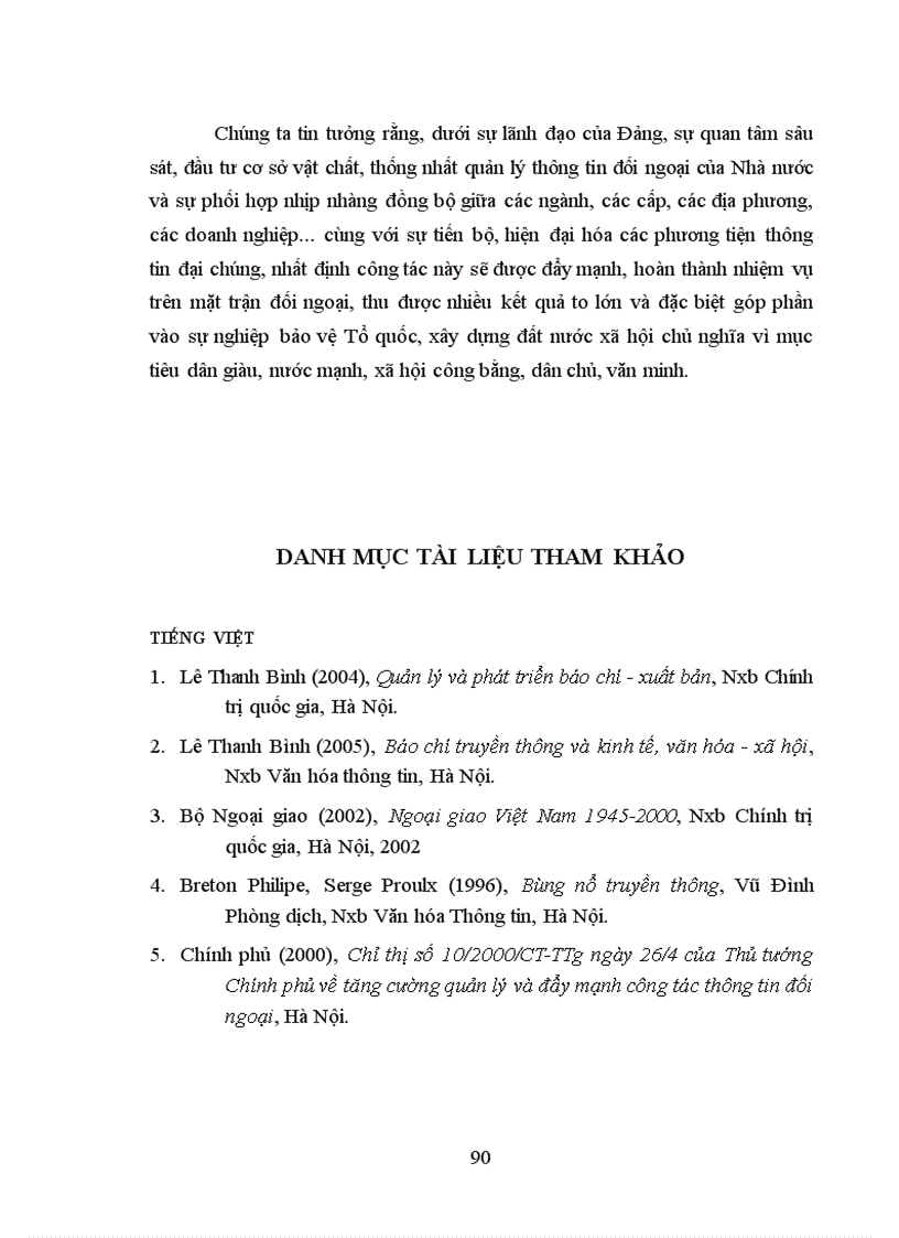 image for page Công tác thông tin đối ngoại của Việt Nam trong thời kỳ đổi mới