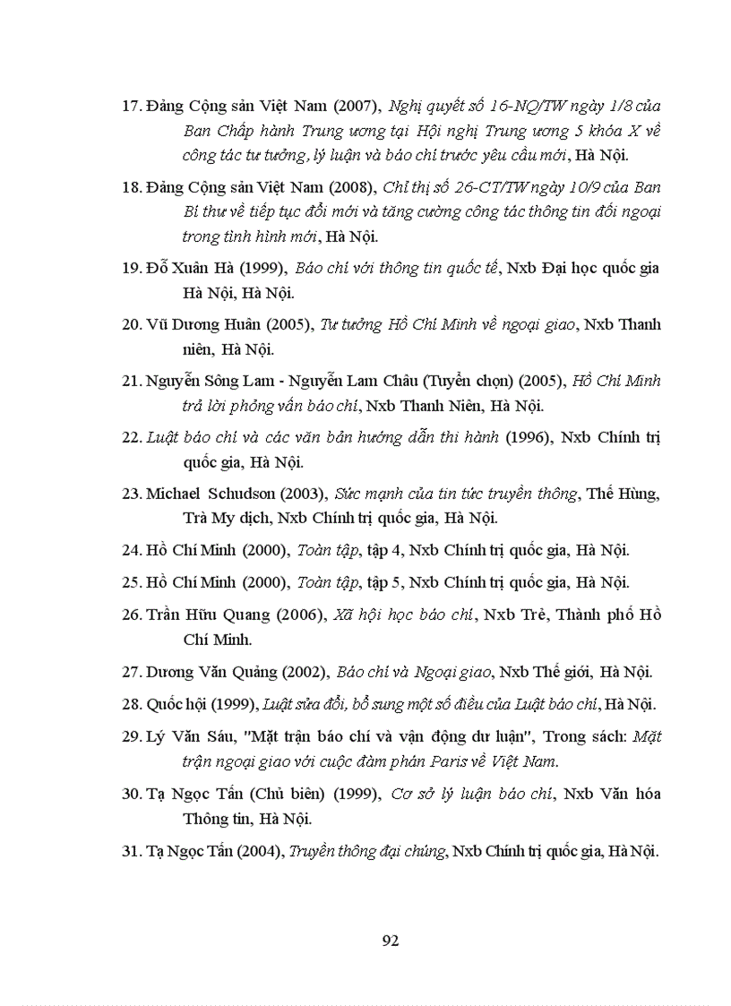 image for page Công tác thông tin đối ngoại của Việt Nam trong thời kỳ đổi mới