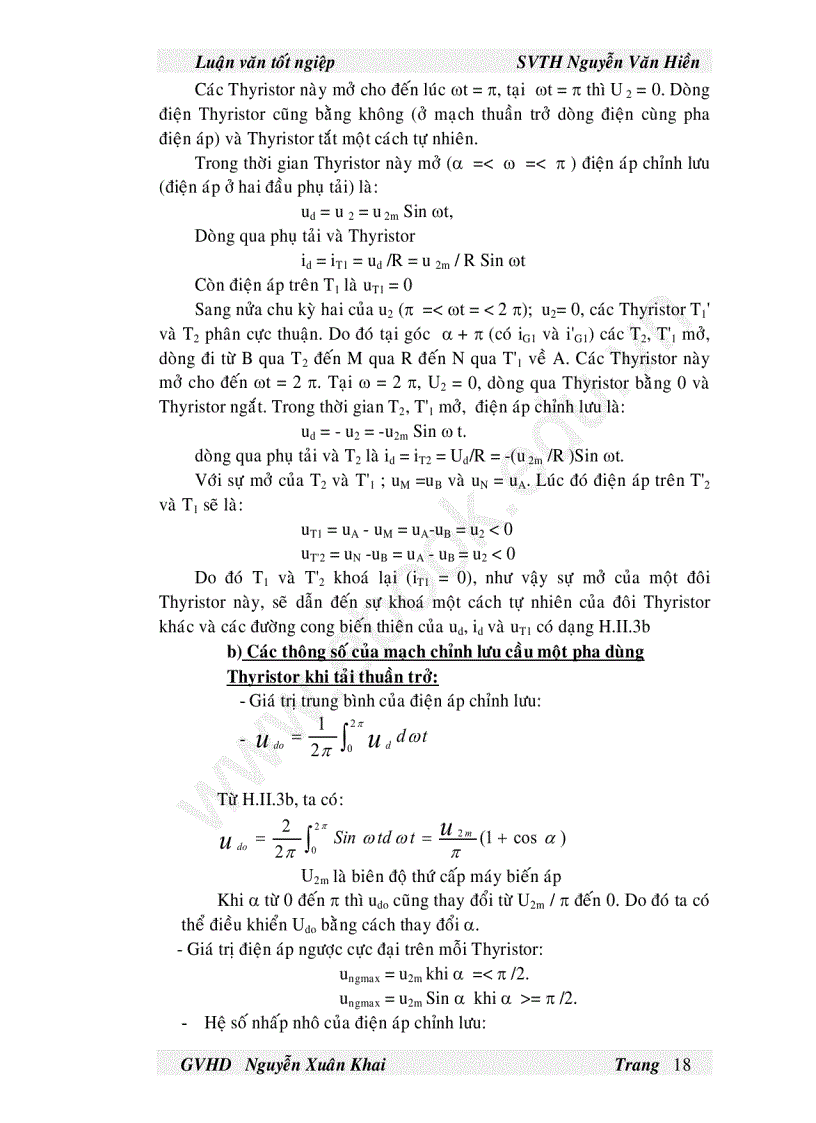 image for page Thiết kế và thi công một mô hình mạch kích thyristor trong thiết bị chỉnh lưu có điều khiển