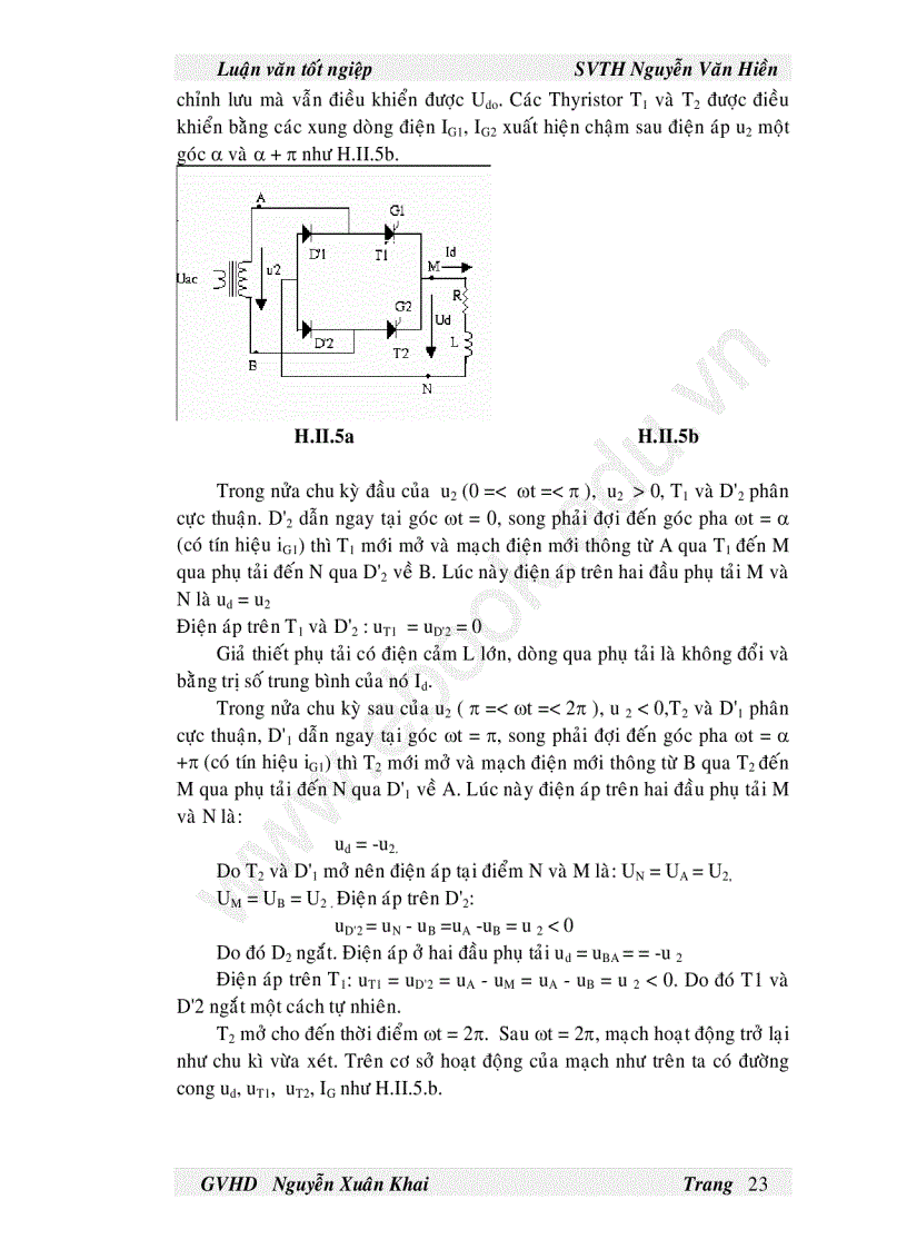 image for page Thiết kế và thi công một mô hình mạch kích thyristor trong thiết bị chỉnh lưu có điều khiển