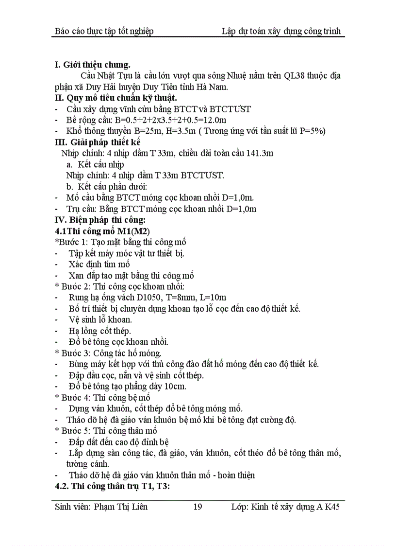 image for page Thực tập tốt nghiệp Lập dự toán xây dựng công trình
