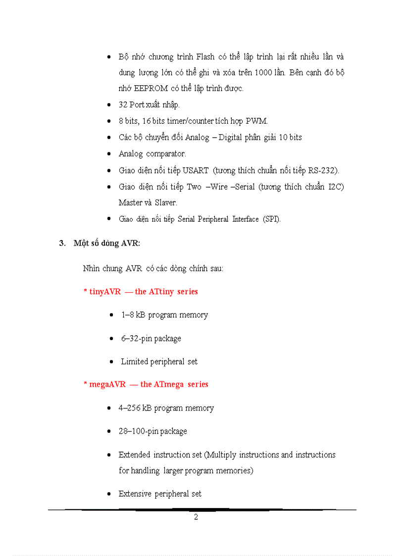 image for page Báo cáo đề tài vi điều khiển avr