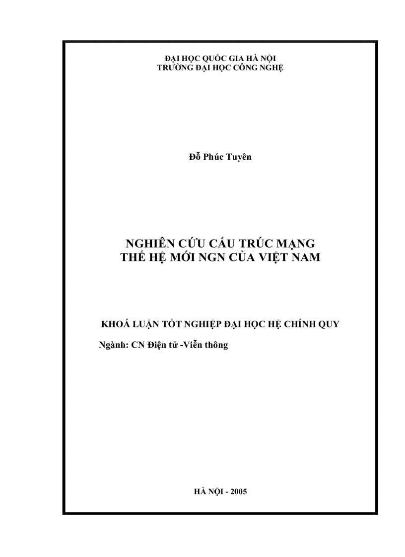 image for page Nghiên cứu cấu trúc mạng thế hệ mới ngn của việt nam