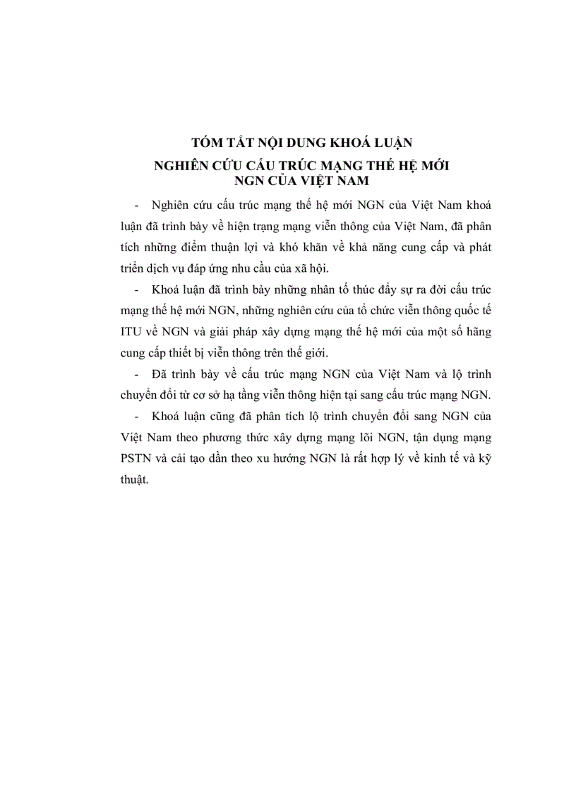 image for page Nghiên cứu cấu trúc mạng thế hệ mới ngn của việt nam