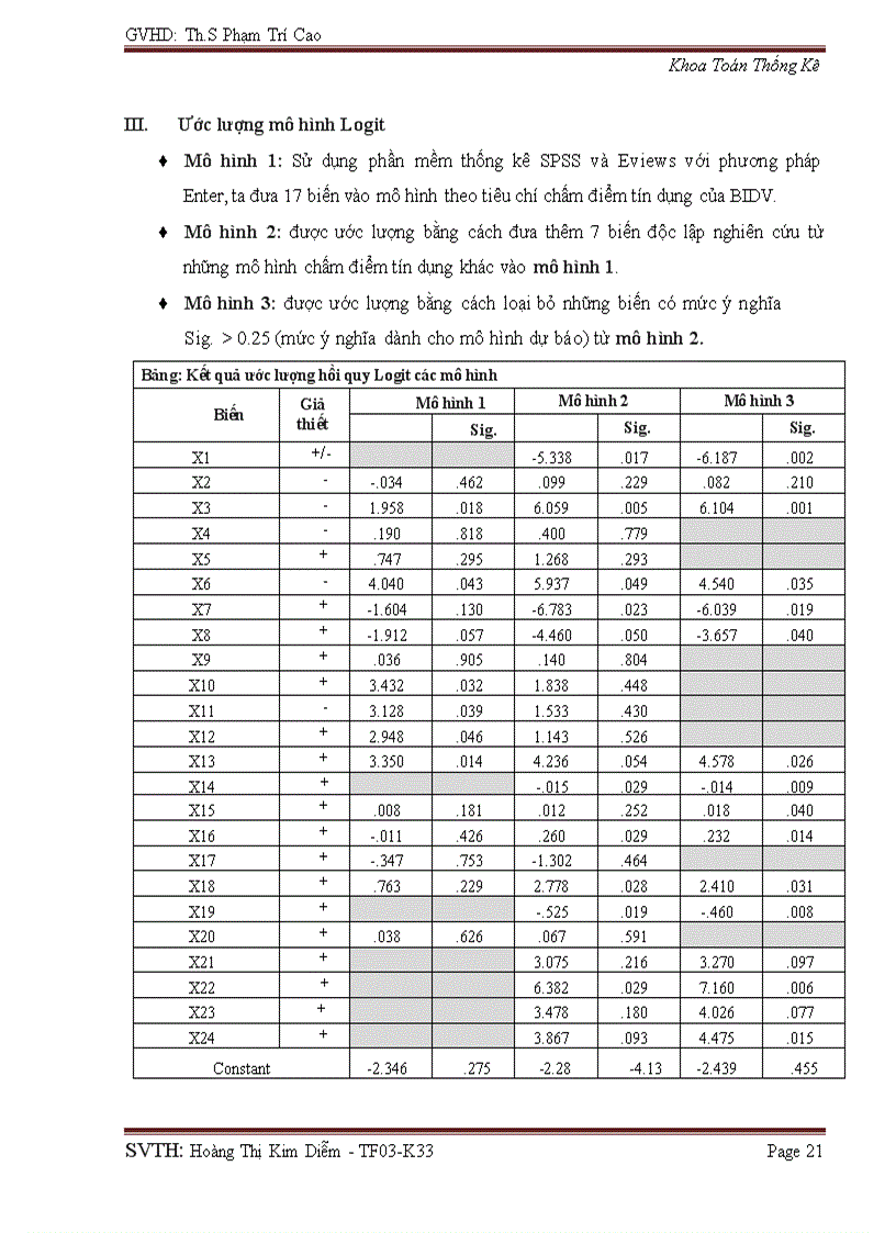 image for page Vận dụng eviews và spss vào mô hình xếp hạng tín dụng cá nhân tại ngân hàng đầu tư và phát triển việt nam chi nhánh nam sài gòn