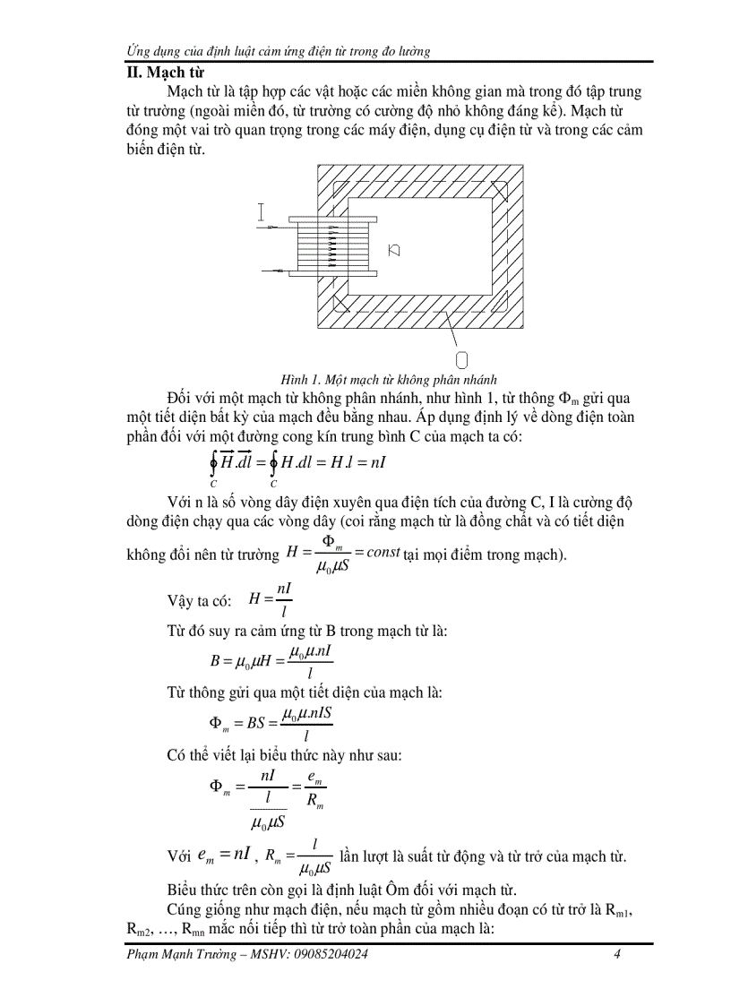 image for page Ứng dụng của định luật cảm ứng điện tử trong đo lường