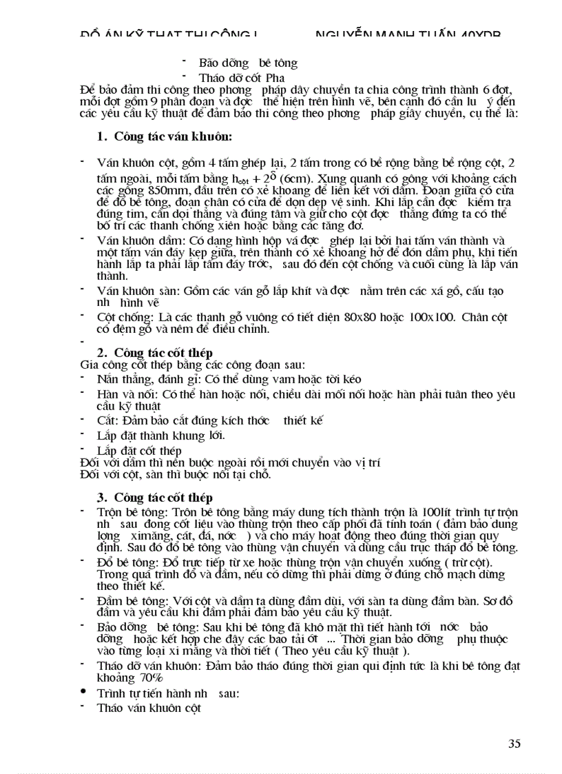 image for page Đồ án kỹ thuật thi công