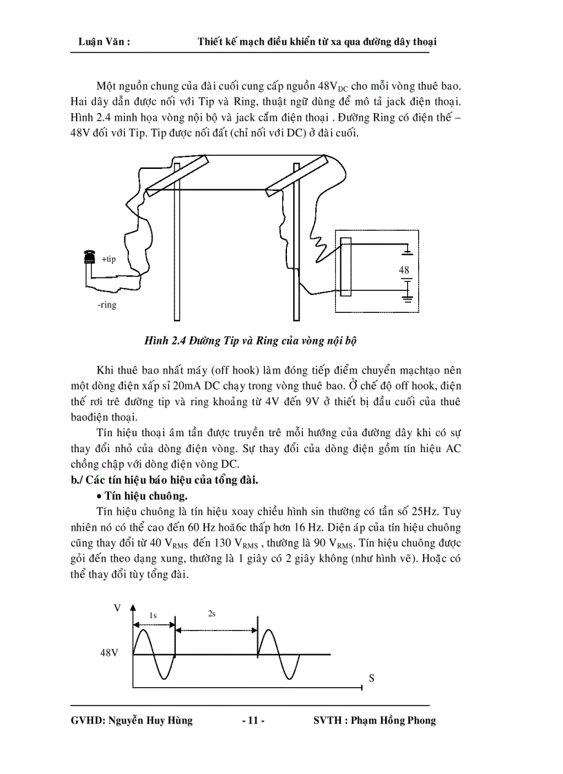 image for page Thiết kế mạch điều khiển từ xa qua đường dây thoại