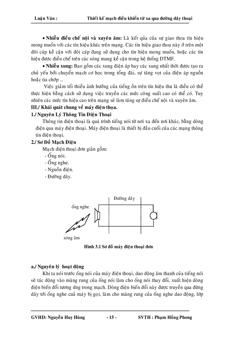 image for page Thiết kế mạch điều khiển từ xa qua đường dây thoại