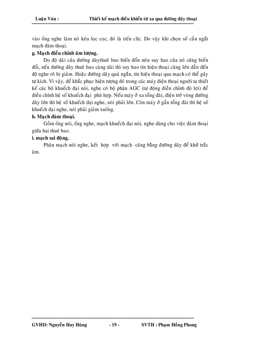 image for page Thiết kế mạch điều khiển từ xa qua đường dây thoại