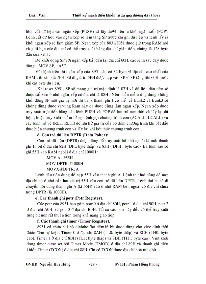 image for page Thiết kế mạch điều khiển từ xa qua đường dây thoại