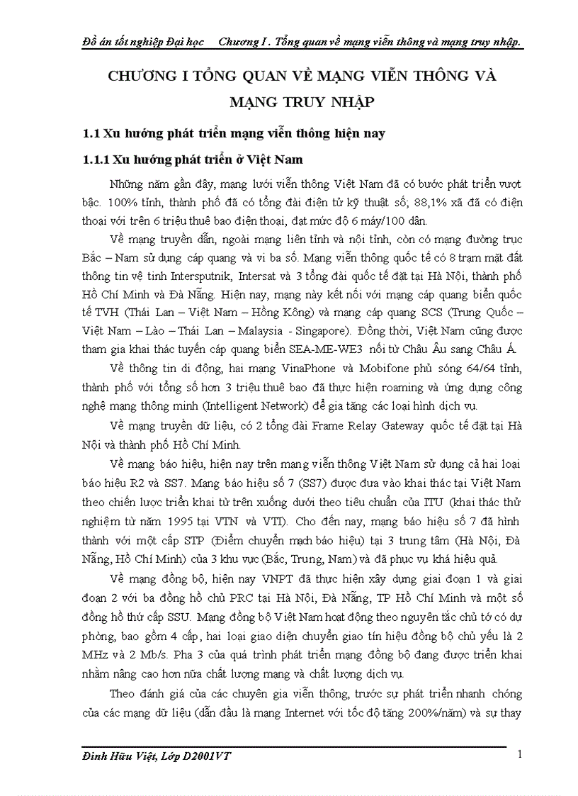 image for page Cong nghe VDSL va kha nang ung dung