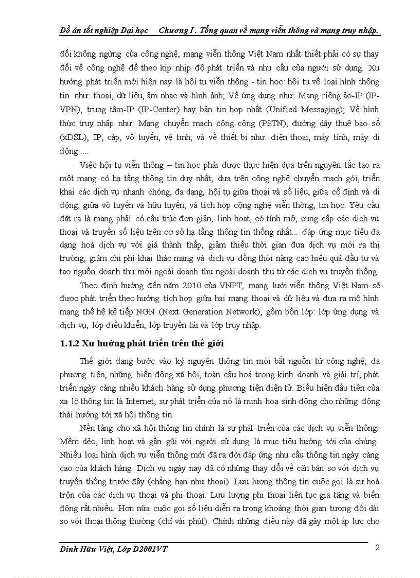 image for page Cong nghe VDSL va kha nang ung dung