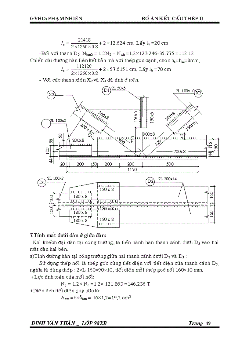 image for page Đồ án kết cấu thép II