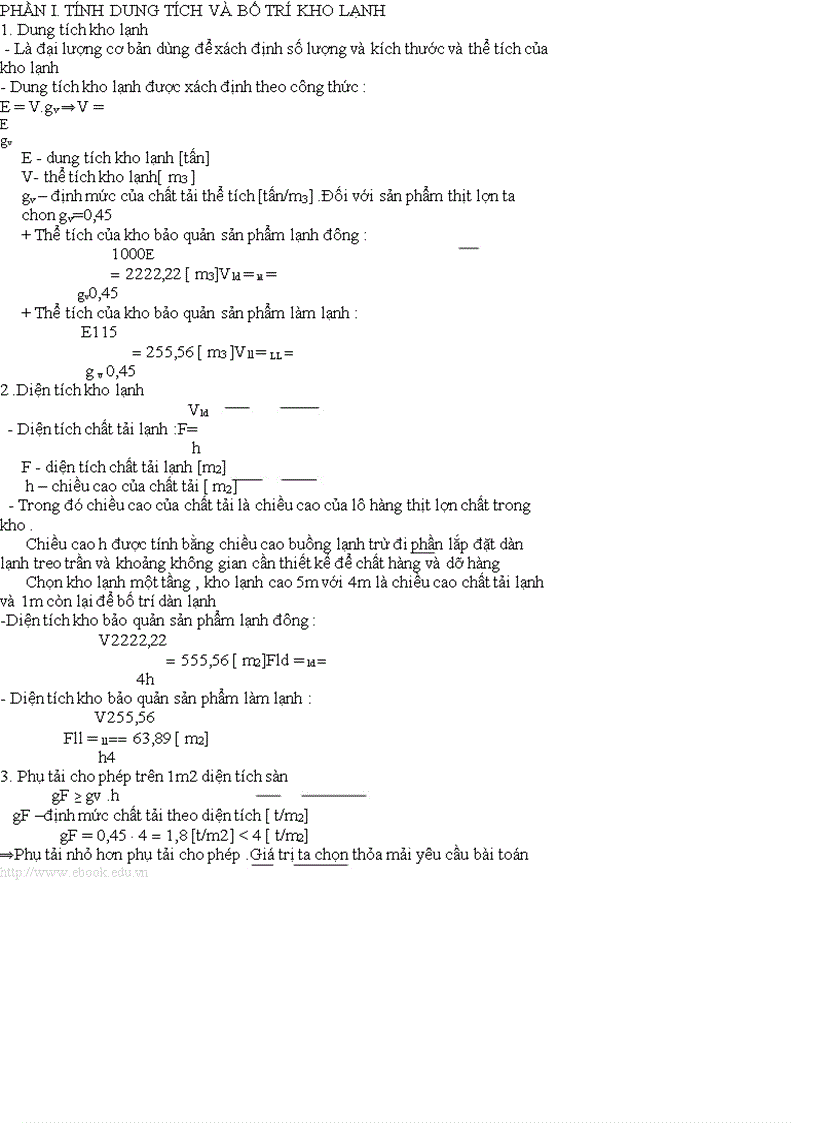 image for page Tính toán thiết kế hệ thống kho lạnh phân phối