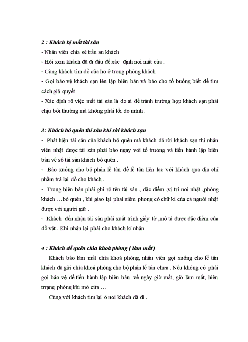 image for page Nghiệp vụ phục vụ buồng trong khách sạn