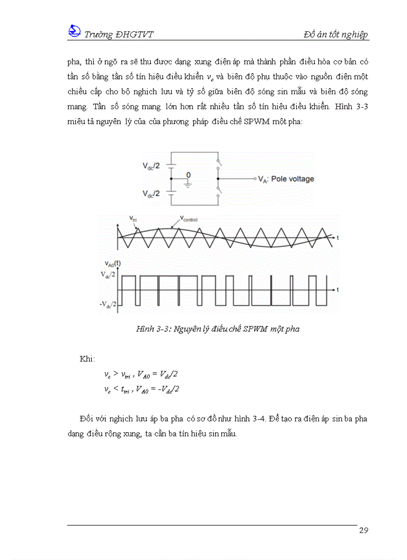 image for page Thiết kế bộ biến tần ba pha điều khiển động cơ không đồng bộ ba pha