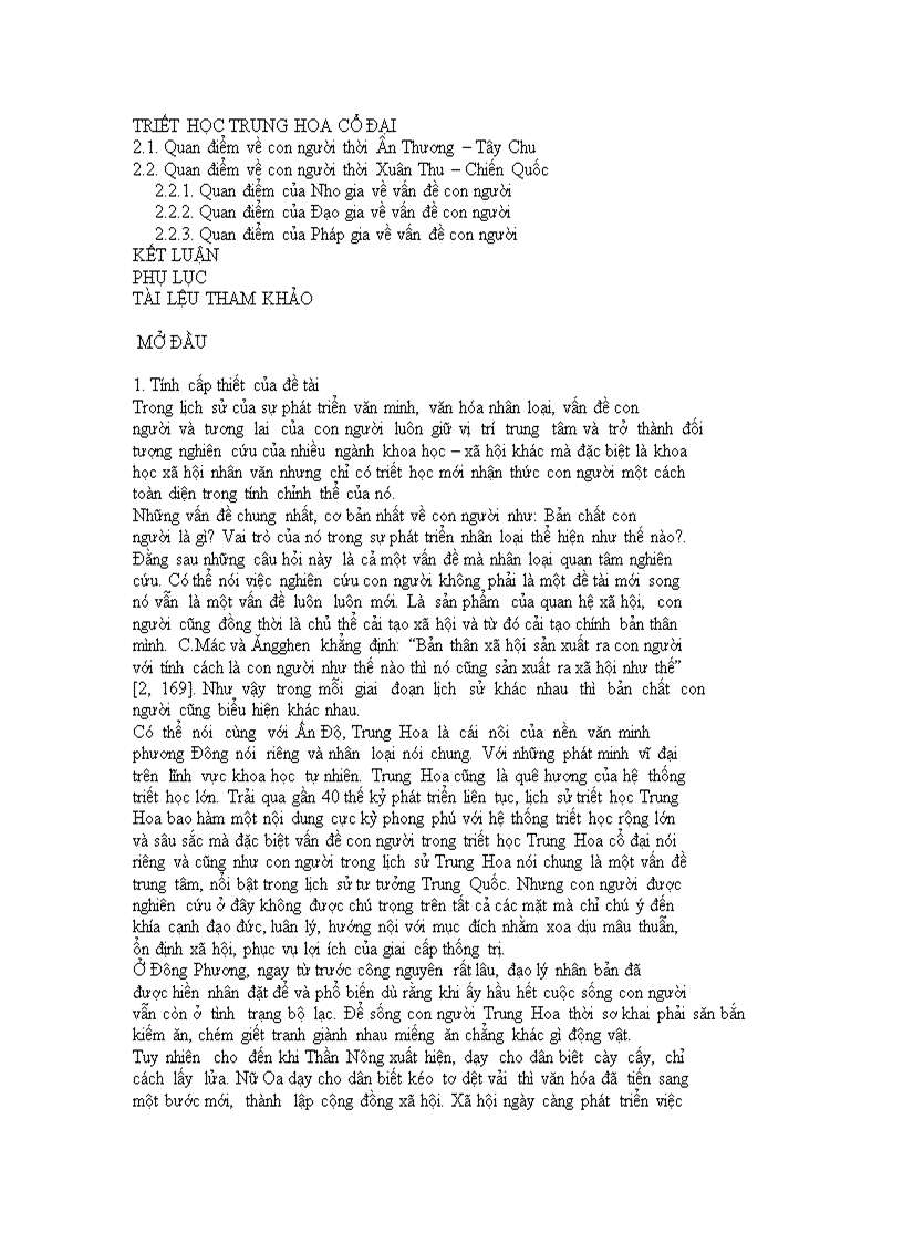 image for page Vấn đề con người trong triết học trung hoa cổ đại