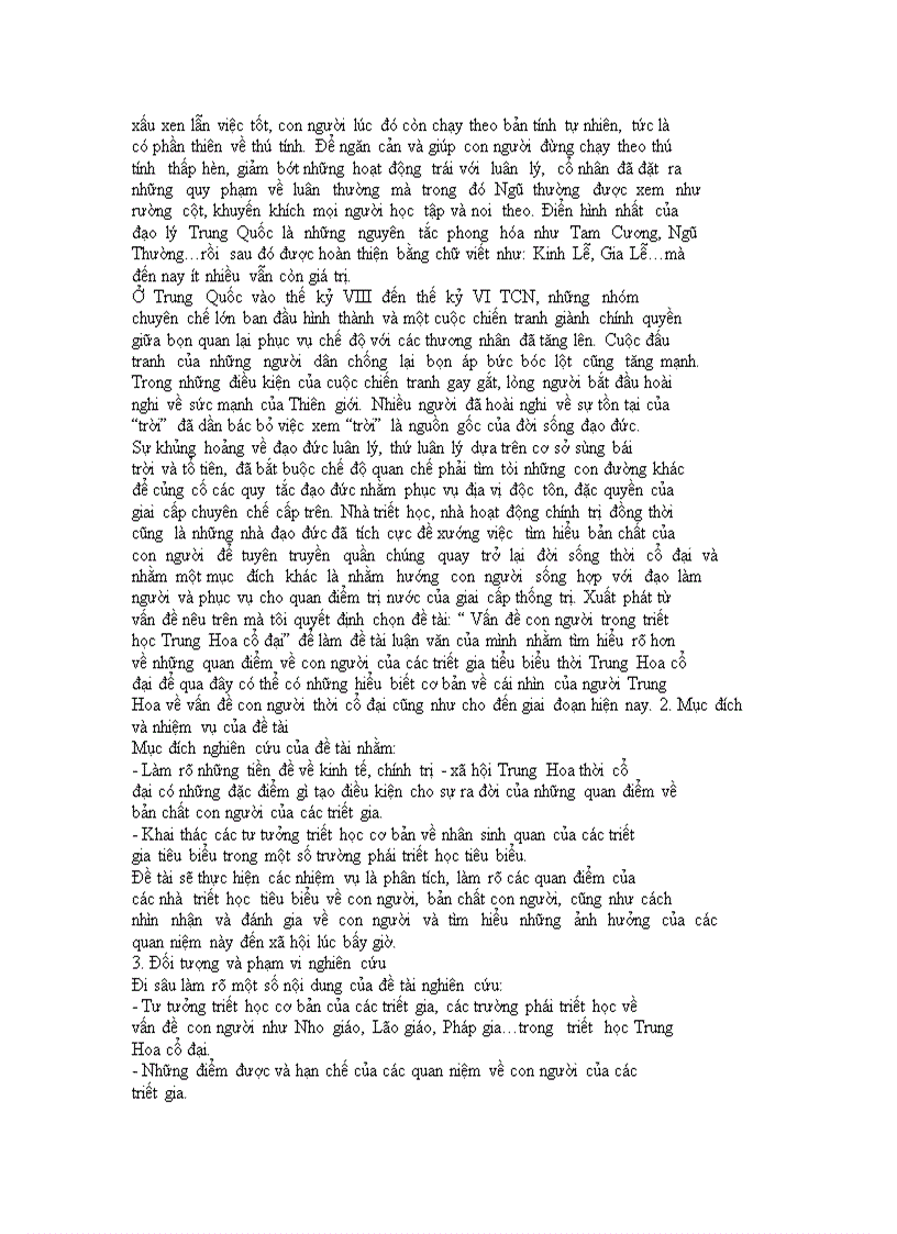 image for page Vấn đề con người trong triết học trung hoa cổ đại
