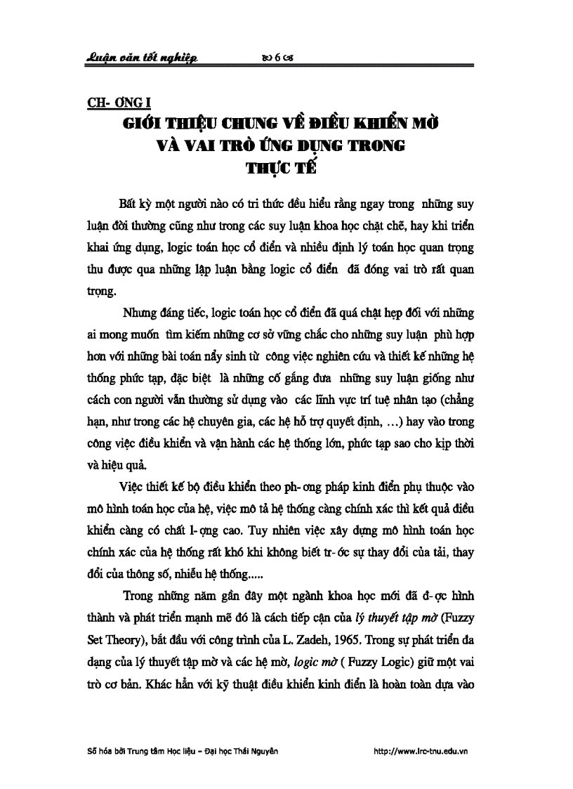 image for page Luận văn thạc sỹ kỹ thuật ngành tự động hóa thiết kế bộ điều khiển mờ trượt điều khiển tốc độ động cơ