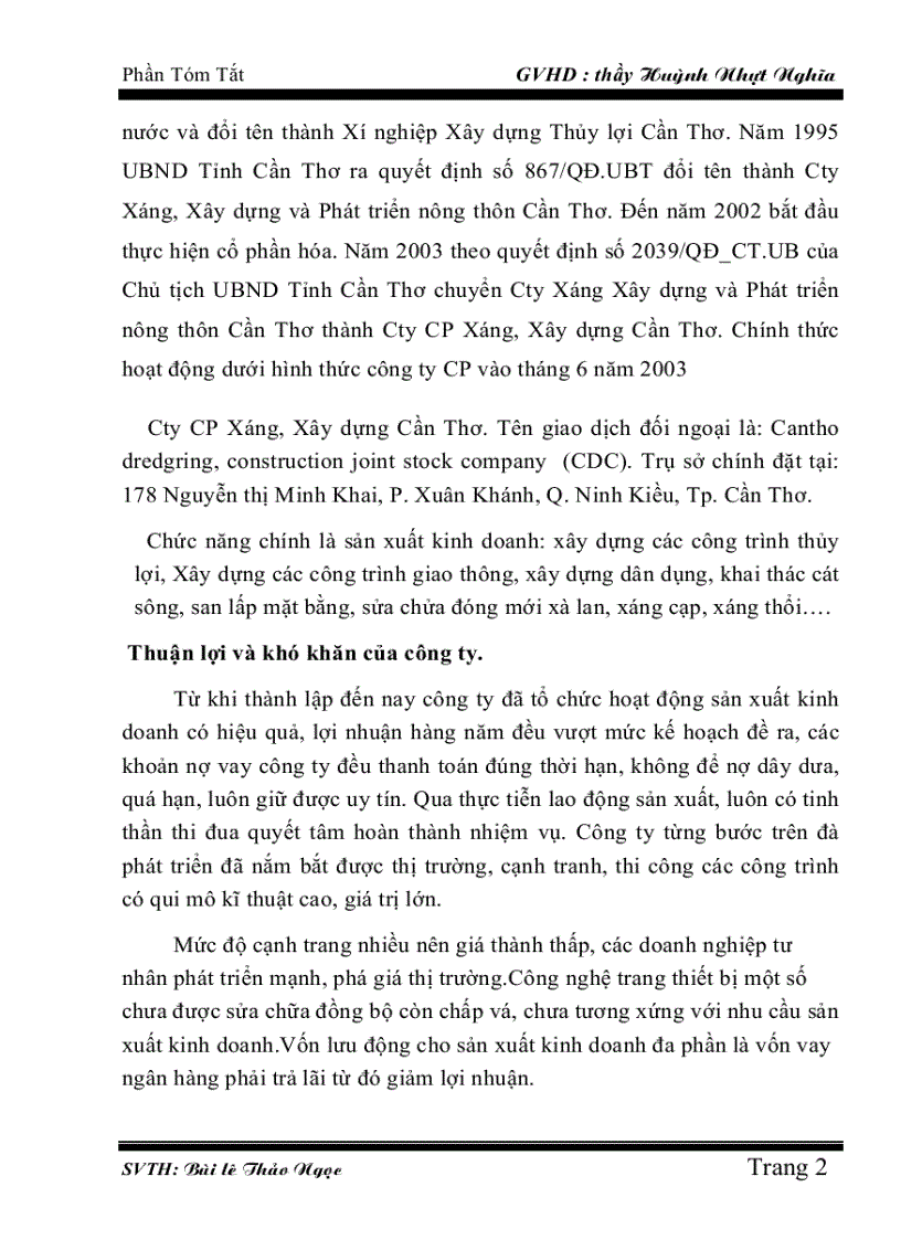 image for page Tìm hiểu qui trình cổ phần hóa doanh nghiệp nhà nước tại công ty cổ phần xáng xây dựng cần thơ