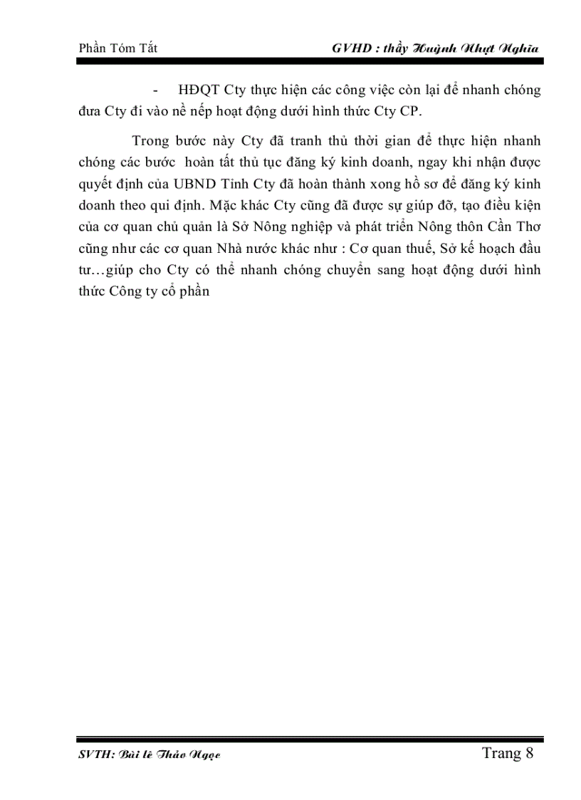 image for page Tìm hiểu qui trình cổ phần hóa doanh nghiệp nhà nước tại công ty cổ phần xáng xây dựng cần thơ