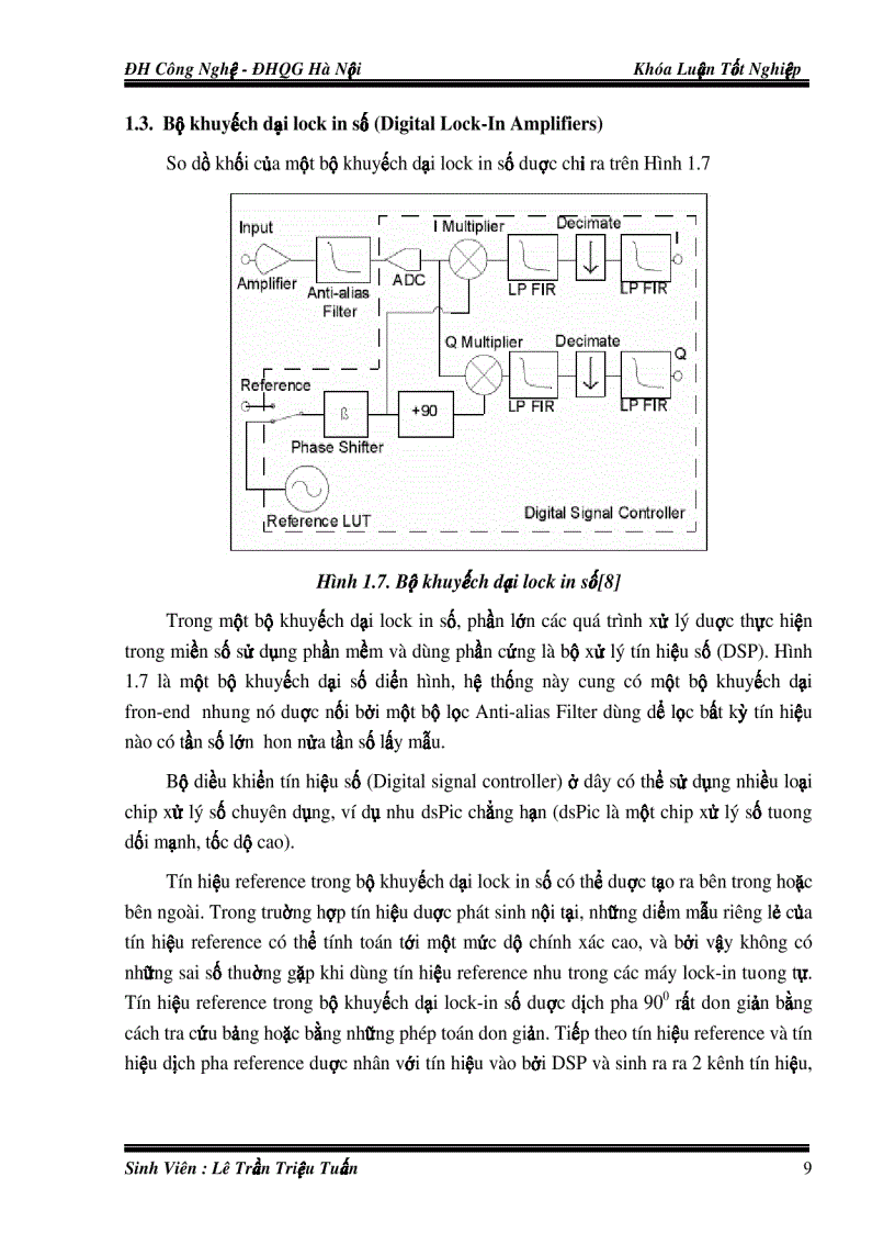 image for page Thiết kế chế tạo bộ khuếch đại Lock In số