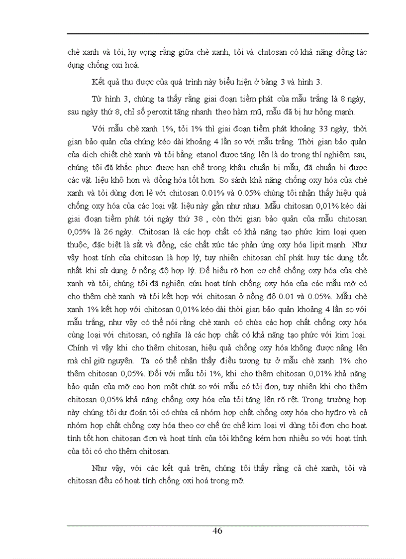 image for page Khảo sát khả năng chống oxi hoá lipit của chè xanh tỏi và chitosan