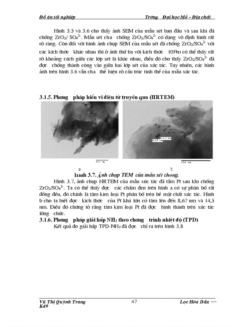 image for page Nghiên cứu tổng hợp và đặc trưng xúc tác Pt Montmorillonite được chống bởi zirconia sunfat hóa ZrO2 SO42
