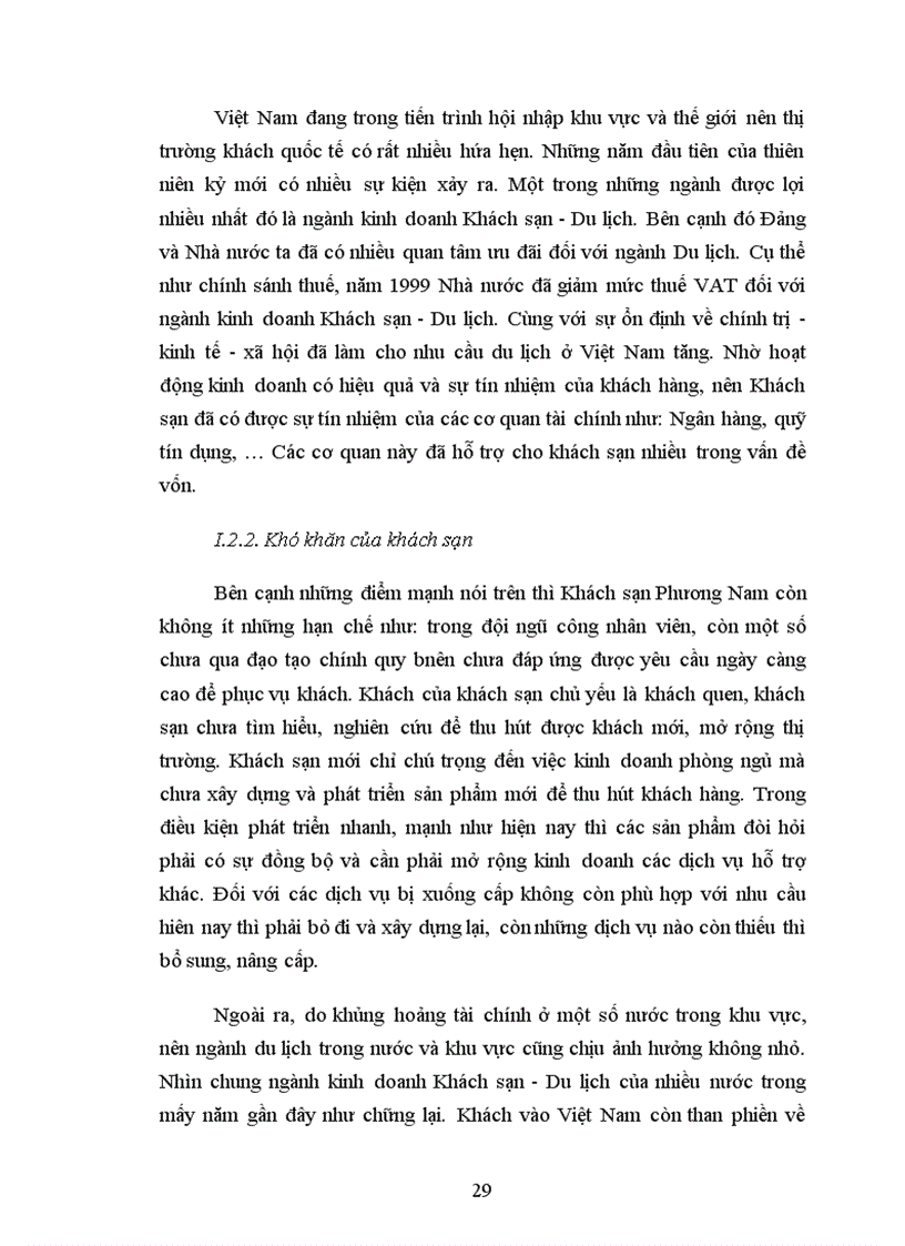 image for page Một số Giải pháp nhằm nâng cao lợi nhuận của Khách sạn Phương Nam