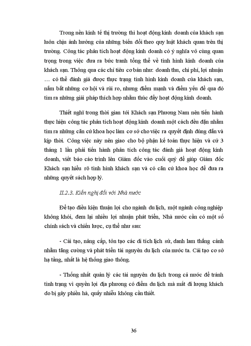 image for page Một số Giải pháp nhằm nâng cao lợi nhuận của Khách sạn Phương Nam