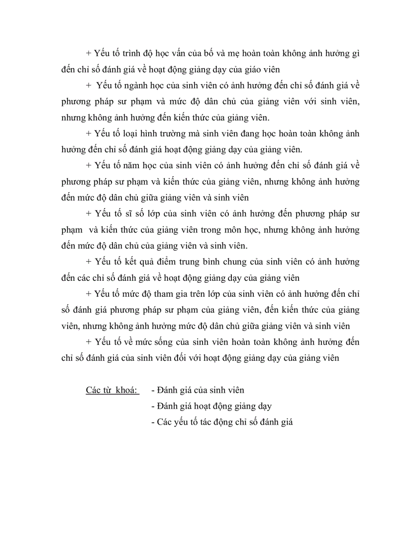 image for page Một số yếu tố ảnh hưởng đến việc đánh giá của sinh viên đối với hoạt động giảng dạy
