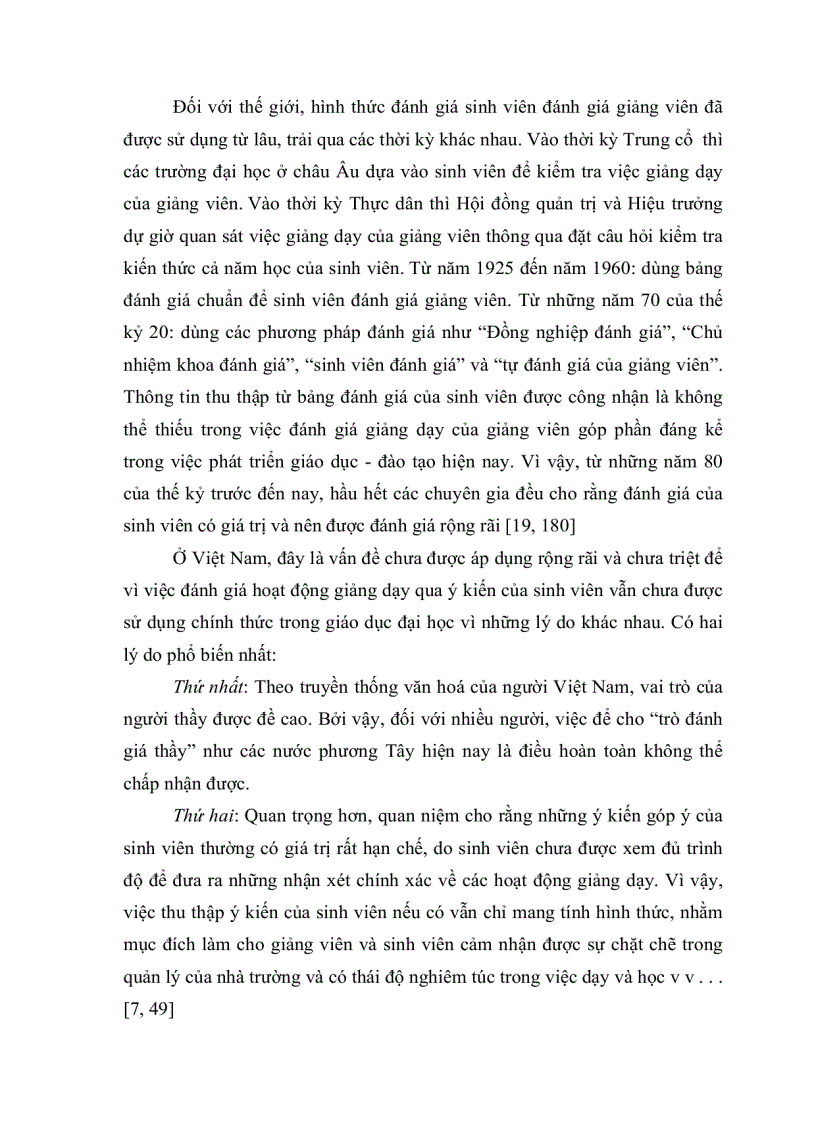 image for page Một số yếu tố ảnh hưởng đến việc đánh giá của sinh viên đối với hoạt động giảng dạy