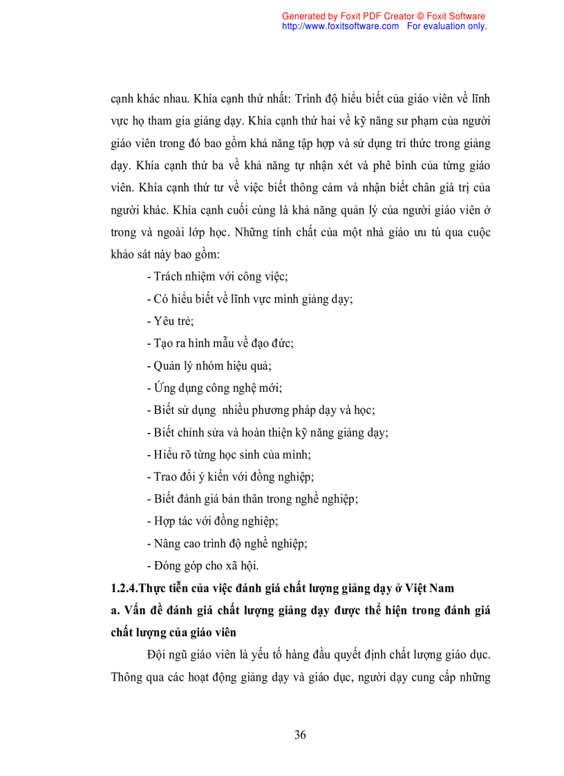 image for page Xây dựng các tiêu chí đánh giá chất lượng giảng dạy của giáo viên THCS áp dụng thí điểm tại thị xã phúc Yên Vĩnh Phúc