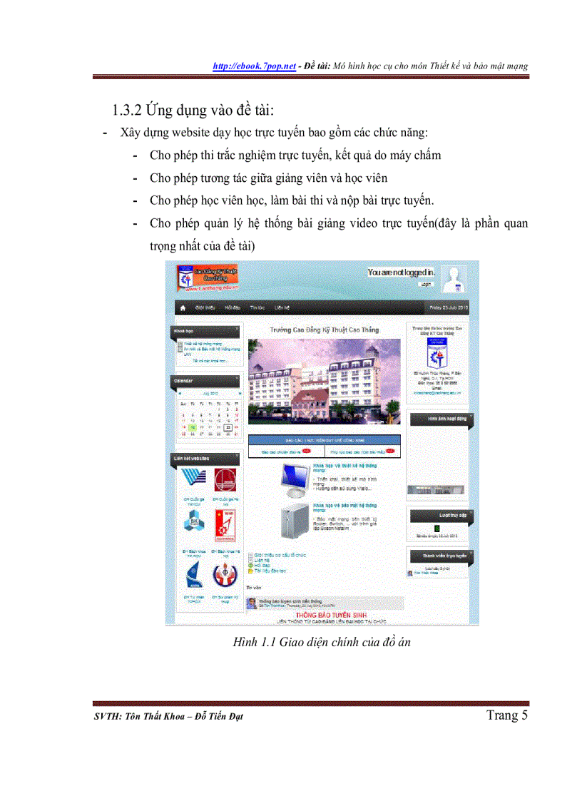 image for page Xây dựng mô hình giáo cụ cho bộ môn thiết kế và bảo mật hệ thống mạng
