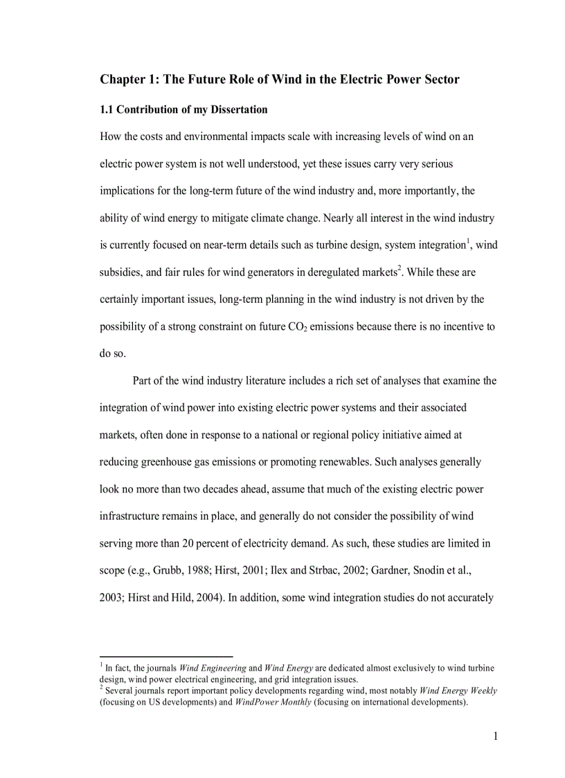 image for page The Economics and Environmental Impacts of Large Scale Wind Power in a Carbon Constrained World