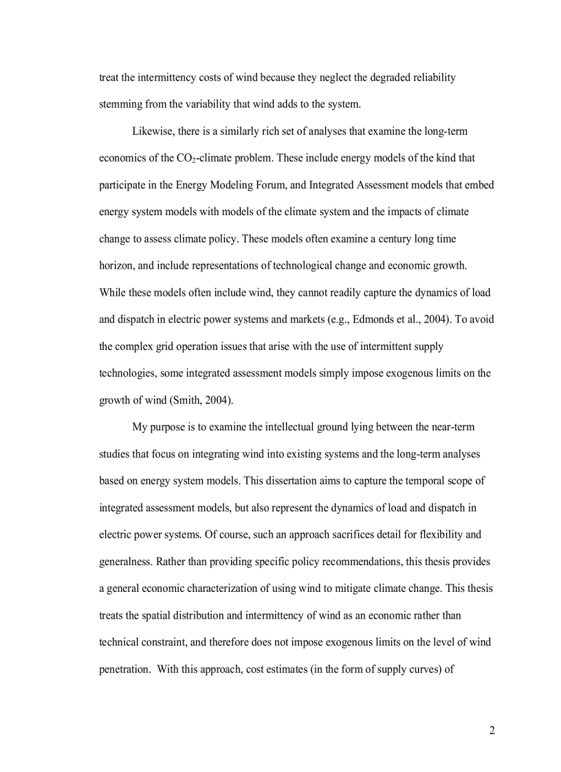 image for page The Economics and Environmental Impacts of Large Scale Wind Power in a Carbon Constrained World