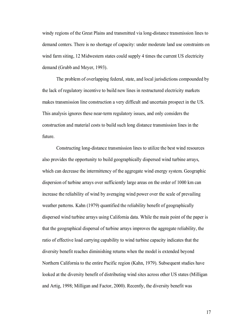 image for page The Economics and Environmental Impacts of Large Scale Wind Power in a Carbon Constrained World
