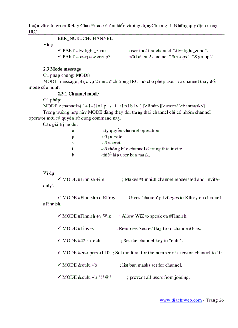image for page Internet Relay Chat Protocol tìm hiểu và ứng