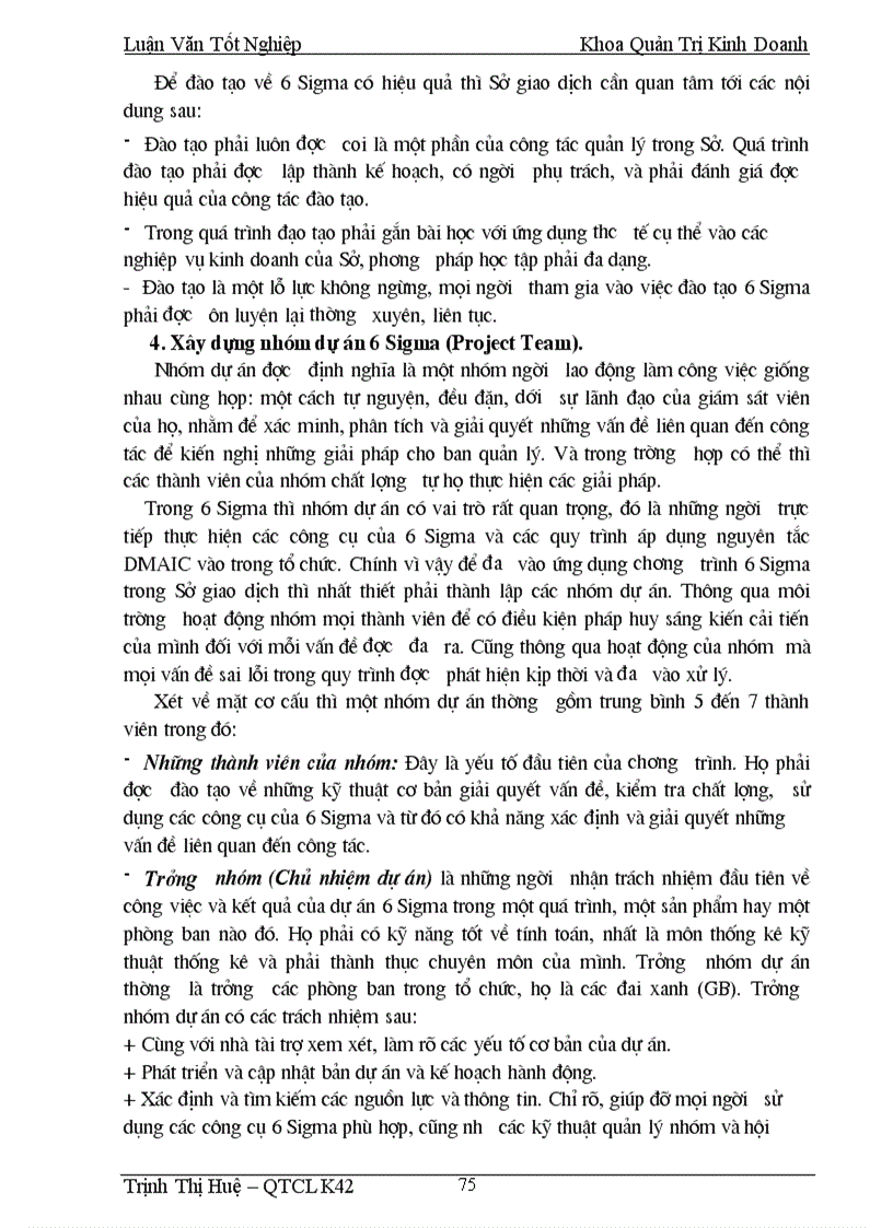 image for page Chất lượng dịch vụ tín dụng và triển khai chương trình 6 Sigma nhằm cải tiến chất lượng dịch vụ tín dụng tại Sở giao dịch NHNo PTNT Việt Nam