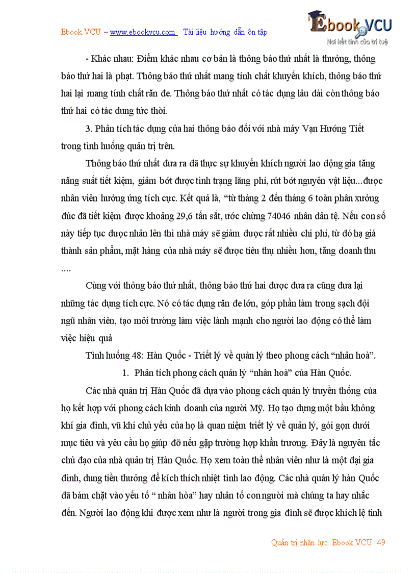 image for page Bài tập tình huống về quản trị nhân lực