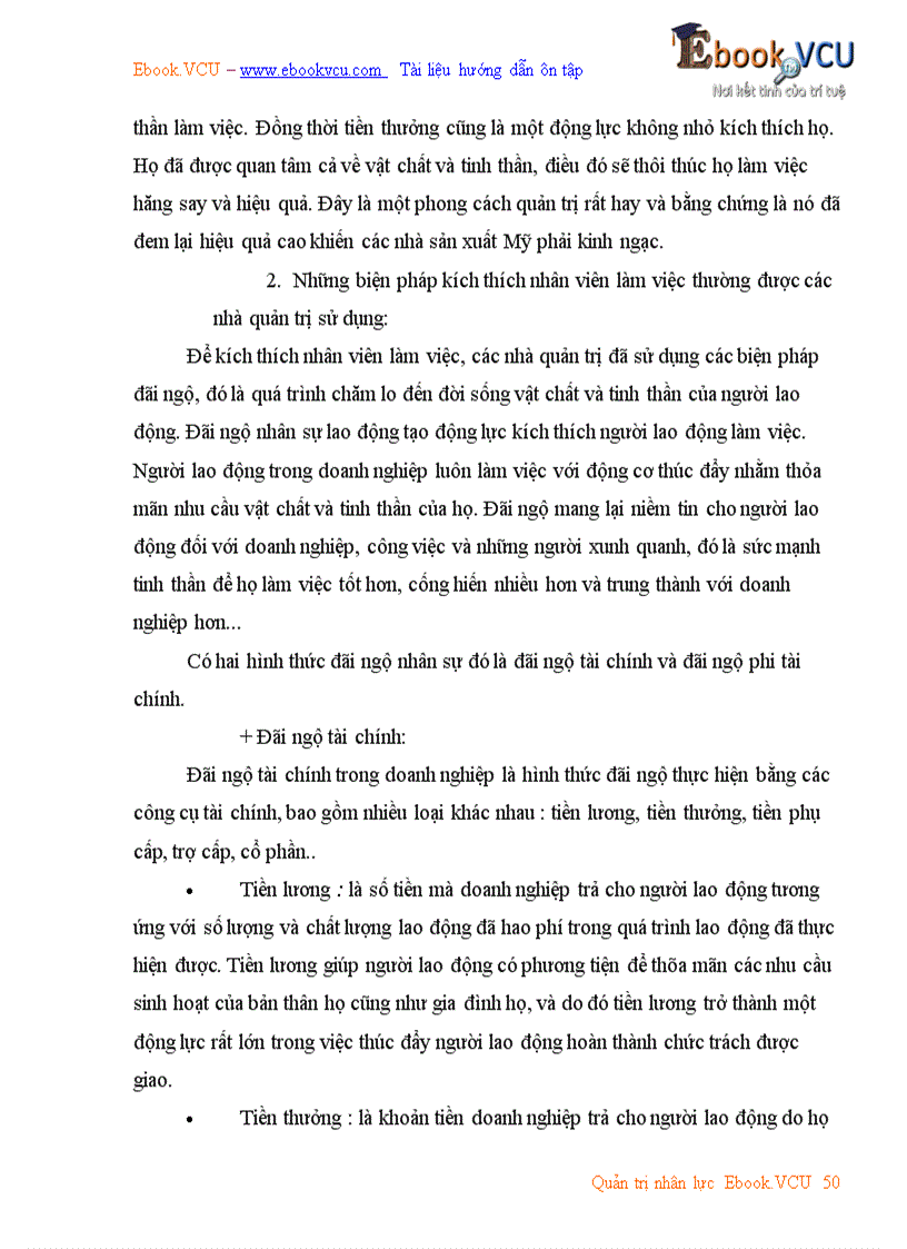 image for page Bài tập tình huống về quản trị nhân lực