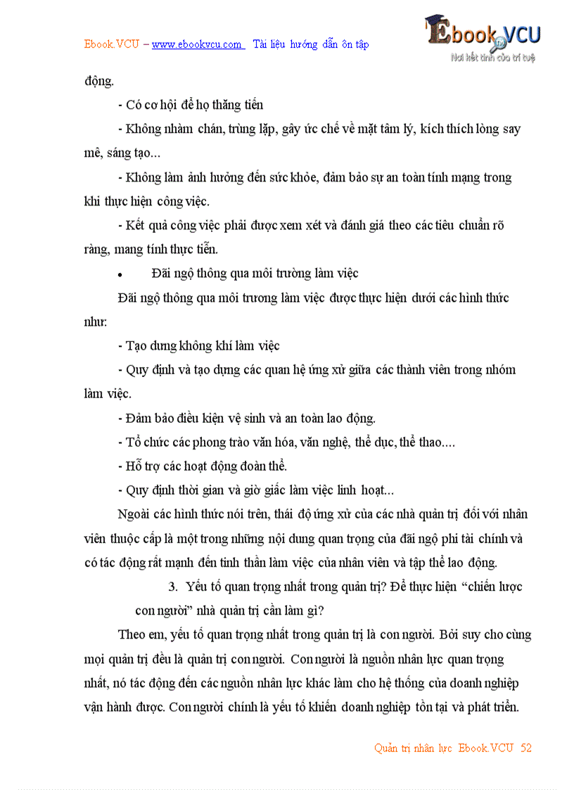 image for page Bài tập tình huống về quản trị nhân lực