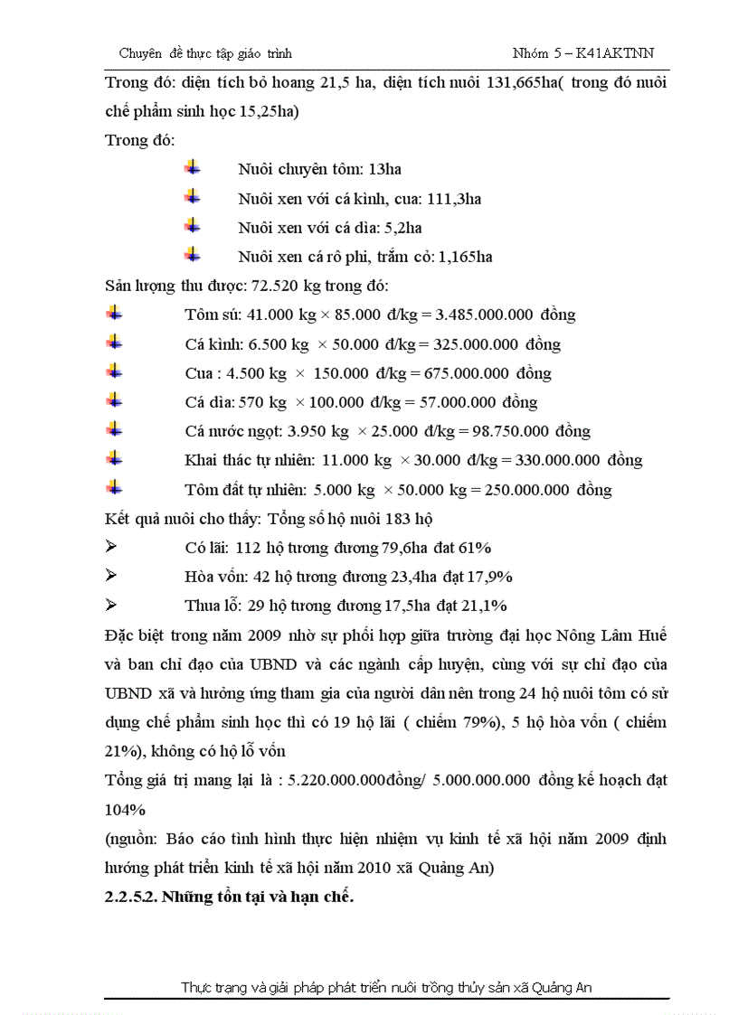 image for page Thực trạng và giải pháp phát triển nuôi trồng thuỷ sản của xã Quảng An huyện Quảng Điền tỉnh Thừa Thiên Huế