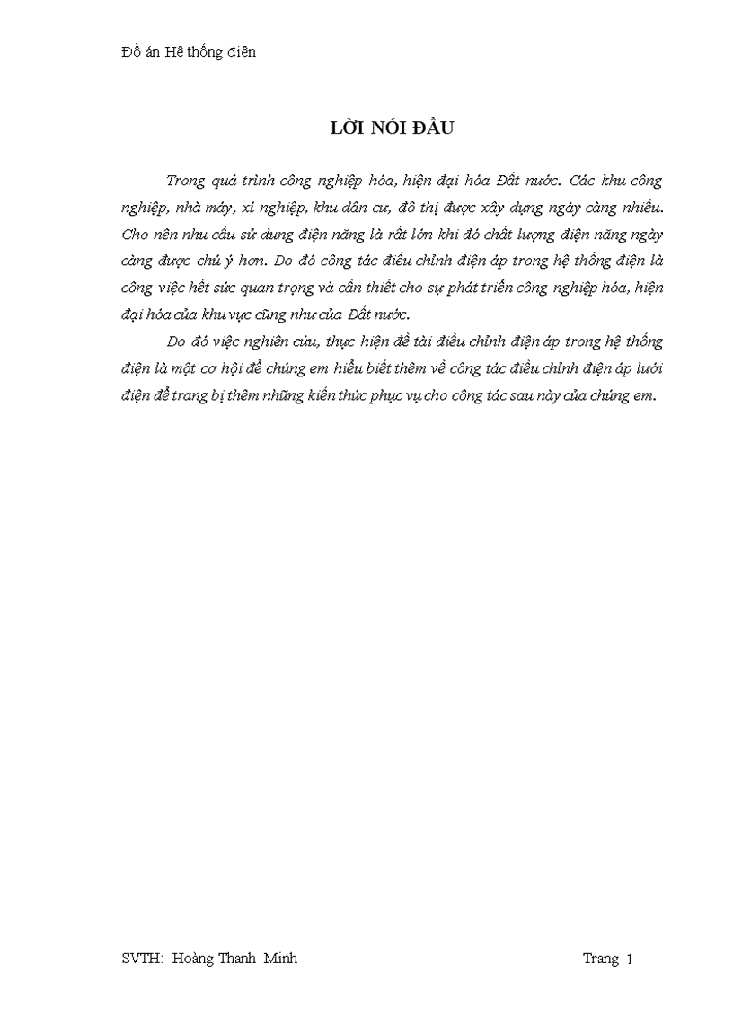 image for page Điều chỉnh điện áp trong hệ thống điện