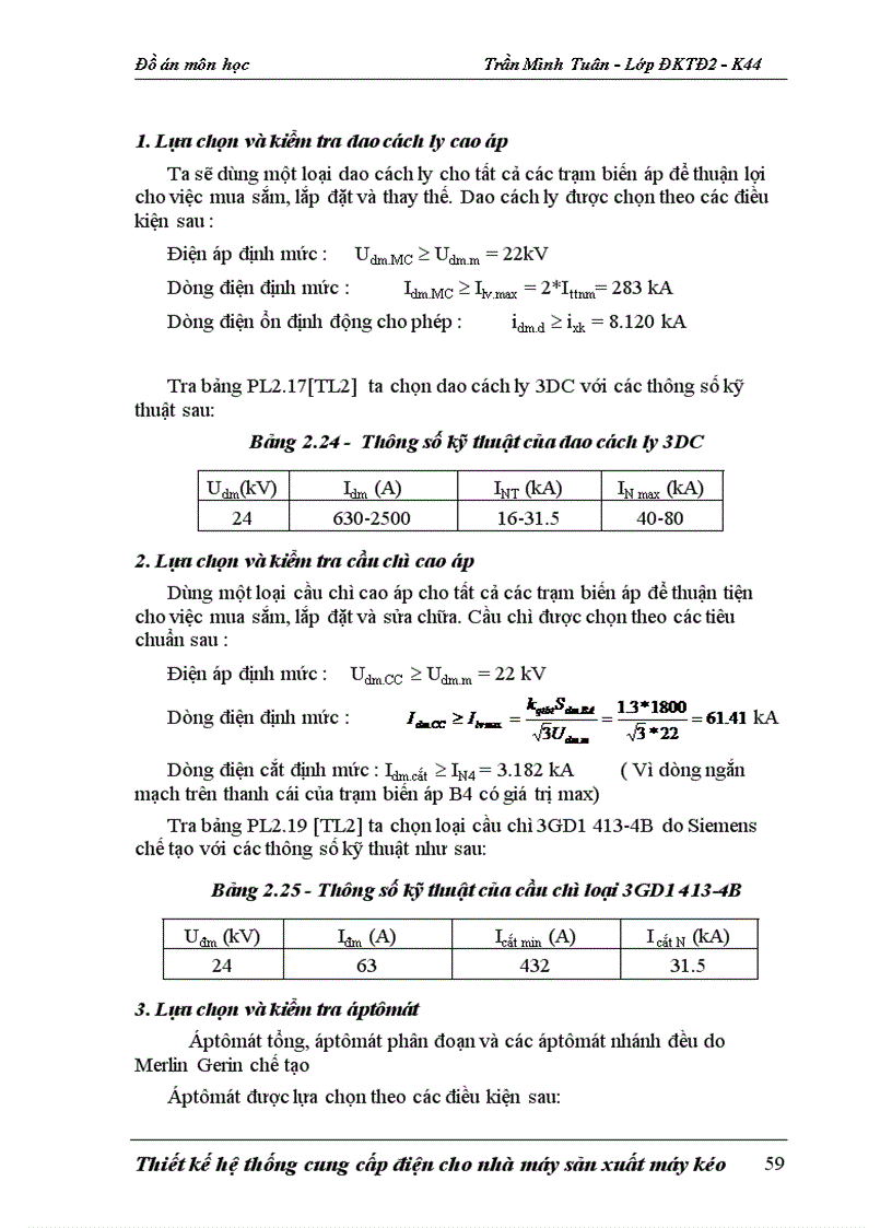 image for page Đồ án Thiết kế mạng điện hạ áp cho phân xưởng Sửa chữa cơ khí