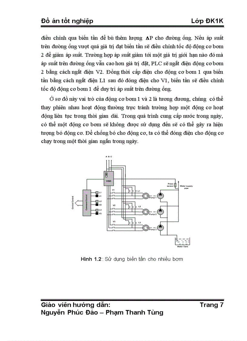 image for page Đồ án tn thiết kế hệ thống điều khiển duy trì áp suất ứng dụng trong cung cấp nước sạch
