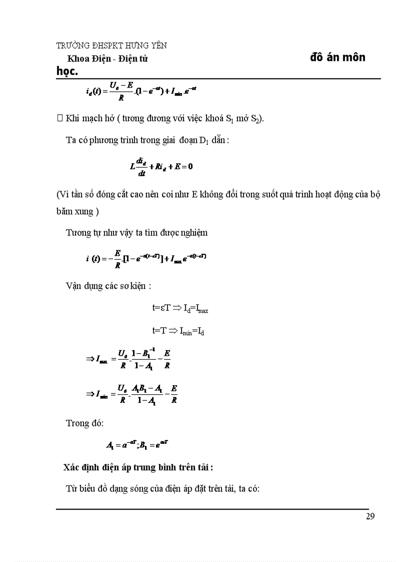 image for page Thiết kế bộ băm xung áp một chiều điều khiển động cơ truyền động trong ôtô