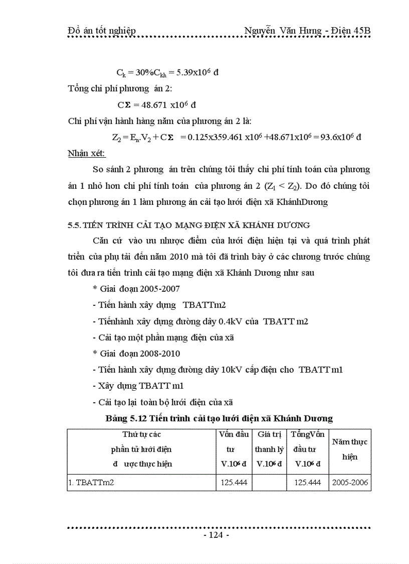 image for page Quy hoạch cải tạo mạng điện hạ áp xã Khánh Dương Yên Mô Ninh Bình đến năm 2010