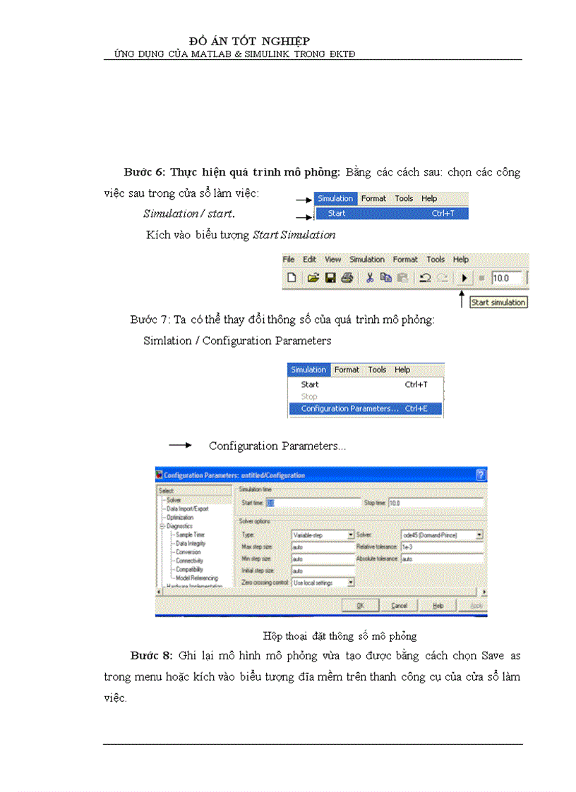 image for page Ứng dụng phần mềm MATLAB SIMULINK để khảo sát các chỉ tiêu chất lượng của hệ thống điều khiển tự động tuyến tính liên tục